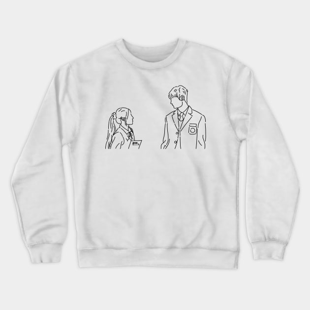 20th century girl Crewneck Sweatshirt by ayshatazin